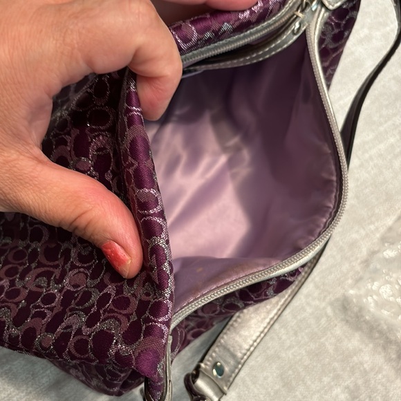 FINAL PRICE 🔥Coach mini bag  very pretty purple 🟣 - Picture 8 of 10